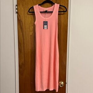Universal Thread Coral Sleeveless Midi Dress